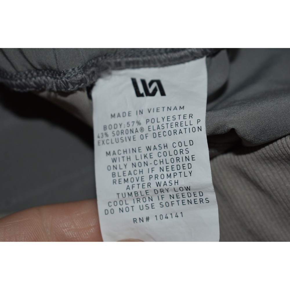 VRST Jogger Pants Mens XL Gray Commuter Athletic Stretch Drawstring Tapred - Picture 6 of 8